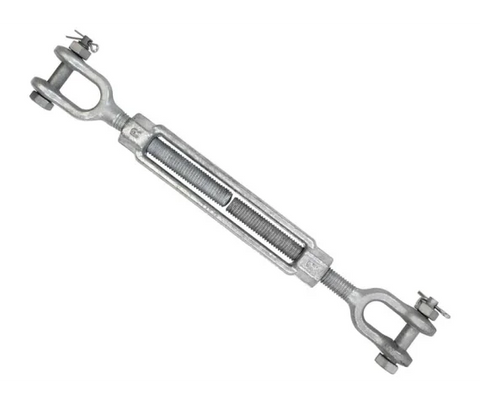 1/2" x 6" Jaw-Jaw Forged Turnbuckle