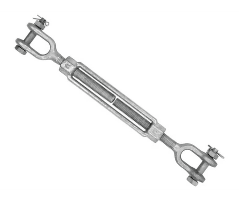 1/2" x 6" Jaw-Jaw Forged Turnbuckle