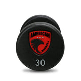American Barbell Series 4 Round Commercial Urethane Encased Dumbbell