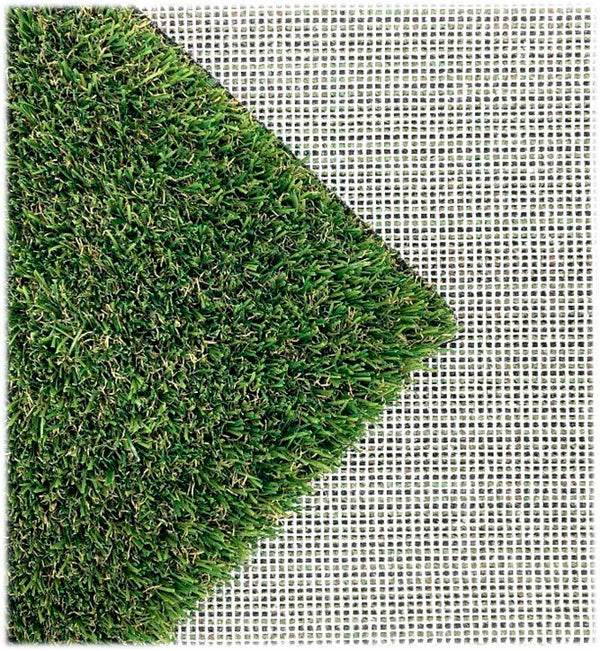 Landscaping and Putting Green Artificial Turf on White Background