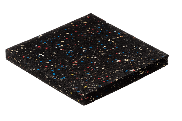 3/4" (18mm) Kodiak Confetti Mix Regrind Rolled Rubber Flooring