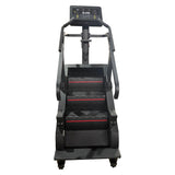 Kodiak Echo Commercial Stair Master Climber JL1048, front view with steps and LED display