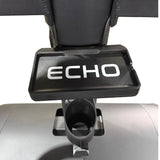 Kodiak Echo Commercial Stair Master Climber JL1048 console back with Echo badge and bottle holder