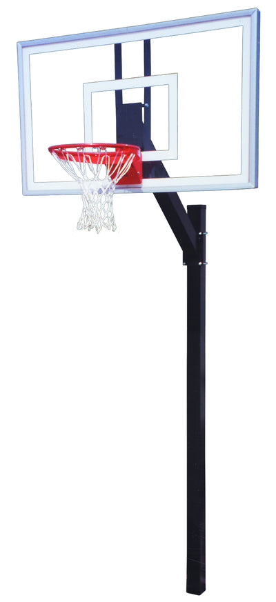 First Team Legacy Select Fixed-Height Basketball Hoop — 36x60 Acrylic Backboard