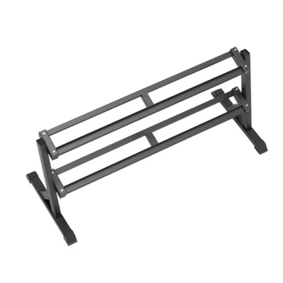 Kodiak Echo Fitness Hex Commercial Dumbbell 5-50lbs - 2 Tier Rack