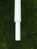 World Class 40 ground stem installation detail for permanent and semi-permanent goals