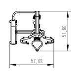 Kodiak Echo Pro Series Chest Press 8201 detail