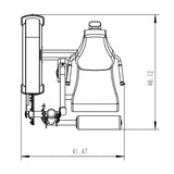 Kodiak Echo Pro Series Seated Leg Extension 8208 detail