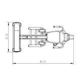Kodiak Echo Pro Series Inner / Outer Thigh Combo 8210 detail