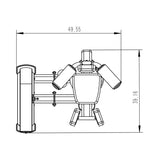 Kodiak Echo Pro Series Seated Twist 8214 detail