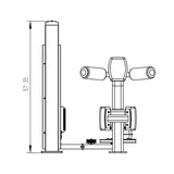 Kodiak Echo Pro Series Seated Twist 8214 angle