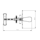 Kodiak Echo Pro Series Lat Pulldown / Low Row Combo 8215 detail