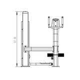 Kodiak Echo Pro Series Multi Hip Machine 8218 angle
