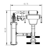 Kodiak Echo Pro Series Abdominal / Back Extension 8221 detail