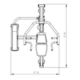 Kodiak Echo Pro Series Multi Press Machine 8222 detail