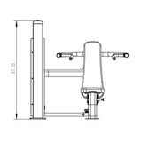 Kodiak Echo Pro Series Multi Press Machine 8222 angle