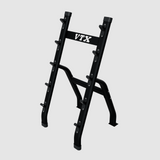 Troy BB-5 Barbell Half Rack — holds 5 fixed barbells