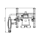 Kodiak Echo Plate Commercial Seated Ab Crunch Machine 34015