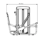 Kodiak Echo Plate Commercial Seated Leg Press 34002-015