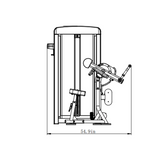 Kodiak Echo Plate Commercial Biceps  & Triceps 34005