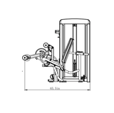 Kodiak Echo Plate Commercial Leg Extension 34003