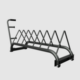 VTX Horizontal Bumper Plate Rack (GHBPR) angle view