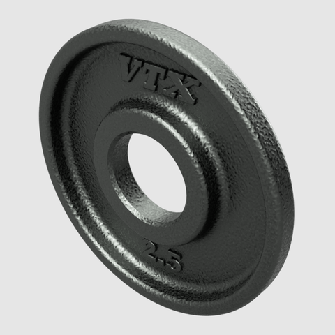 Troy VTX Cast Iron Grip Plates – 2.5 lbs (pair)