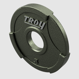 Troy Machined Cast Iron Interlocking Grip Plates – 5 lbs (pair)