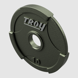 Troy Machined Cast Iron Interlocking Grip Plates – 10 lbs (pair)