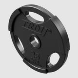 Troy Rubber Encased Interlocking Grip Plates – 25 lbs (pair)
