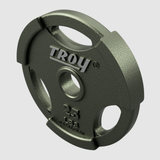 Troy Machined Cast Iron Interlocking Grip Plates – 25 lbs (pair)
