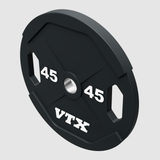 Troy VTX Urethane Dual Grip Plates – 45 lbs (pair)