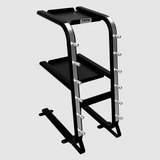 Troy Accessory Rack – Matte Black (GTAR-MBLK) angle view