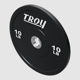 Troy Premium Performance Color Rubber Bumper Plates – 10 lbs (pair)