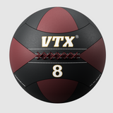 Troy VTX Leather Wall Balls – 8 lbs