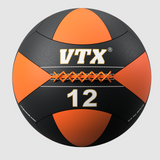 Troy VTX Leather Wall Balls – 12 lbs