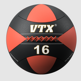 Troy VTX Leather Wall Balls – 16 lbs