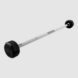 Troy 12 Sided Rubber-Straight Barbell - 30 lb (TSB-030R)