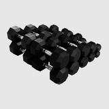 Troy SDR 8 Sided Rubber Dumbbells – Individual Pairs