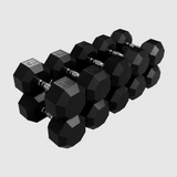Troy SDR 8 Sided Rubber Dumbbells – Individual Pairs