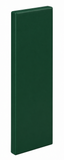 A Kodiak Sports Indoor Sports Wood Backed Wall Padding mat stands upright against a white background.