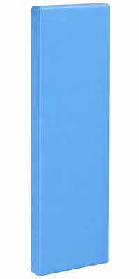 A Kodiak Sports Indoor Sports Wood Backed Wall Padding stands upright against a white background.