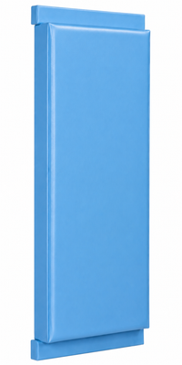 Kodiak Sports, LLC Indoor Sports Wood Backed Wall Padding features UV vinyl and thick edges, perfect for indoor sports.