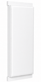 Kodiak Sports, LLC Indoor Sports Wood Backed Wall Padding: plain, rectangular, white with a smooth surface and hidden mount.