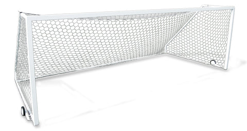 First Team Golden Goal 44 square aluminum portable soccer goal with Stay-Put net system