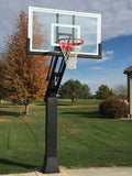 Force Pro basketball hoop installed on an outdoor home court