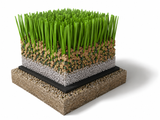 Cork Rubber Infill for Athletic Fields - Athletic Textiles, LLC - Syntheticturf.com