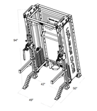 Kodiak Echo Half Rack Functional Trainer 51003