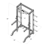 Kodiak Echo Half Rack Power Rack 51001