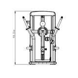 Kodiak Echo Plate Commercial Multi Hip Machine 34017